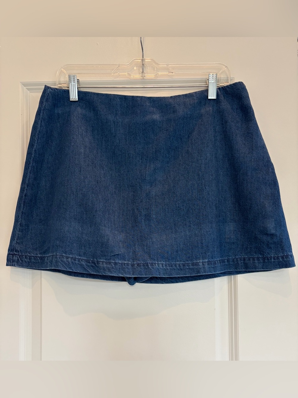 Gap Classic Navy Denim Mini Skort